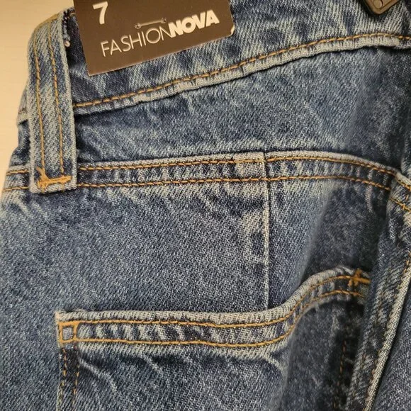 Palazzo High Rise/Waist Jeans NWT Sz 7 - Picture 12 of 12